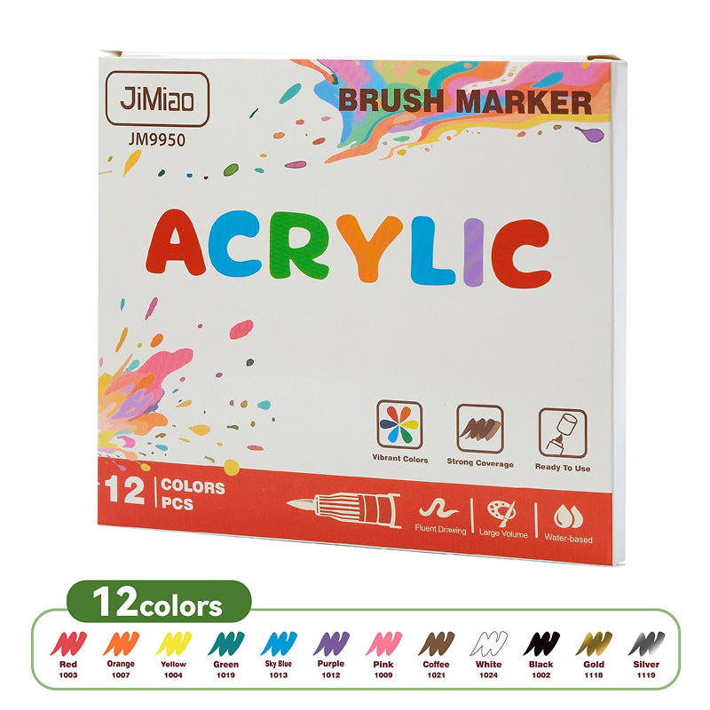 120-color acrylic graffiti marker set