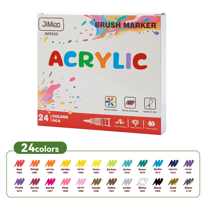 120-color acrylic graffiti marker set