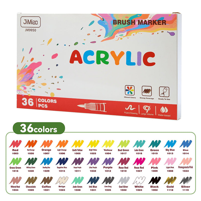 120-color acrylic graffiti marker set