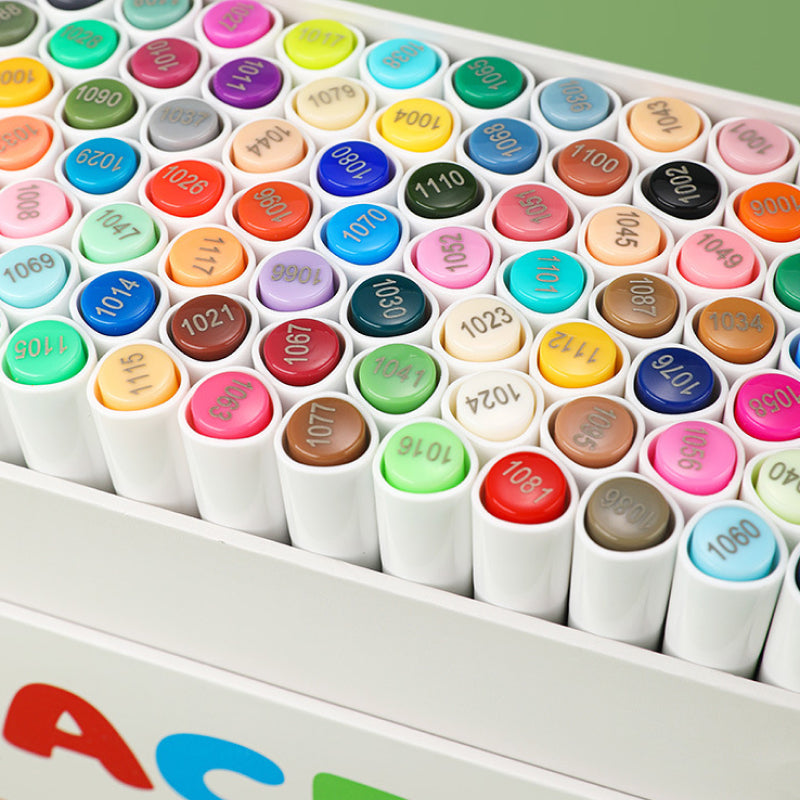 120-color acrylic graffiti marker set