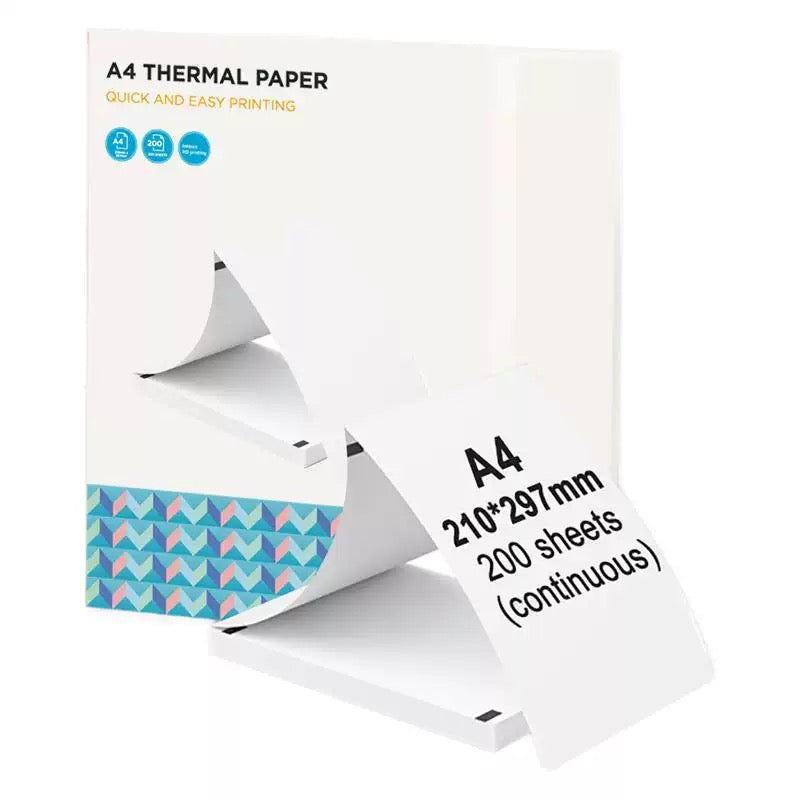 D80 Printer thermal A4 paper