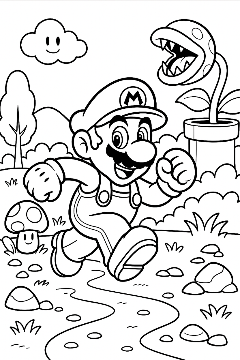 Mario & Mushroom - 蘑菇